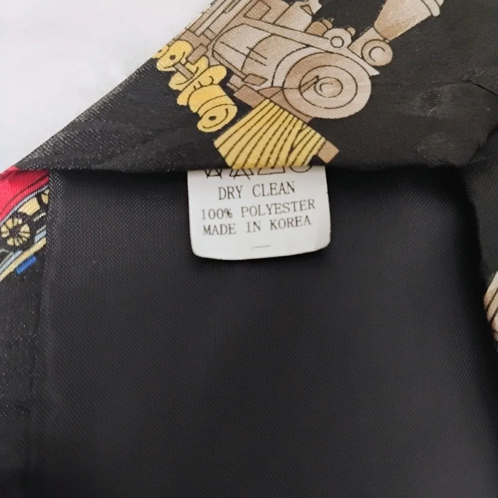 Steven Harris Mens Train Locomotive Railroad Crossing Novelty‎ Tie Model